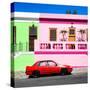 Awesome South Africa Collection Square - Colorful Houses - Cape Town II-Philippe Hugonnard-Stretched Canvas