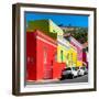 Awesome South Africa Collection Square - Colorful Houses - Cape Town-Philippe Hugonnard-Framed Photographic Print