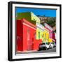 Awesome South Africa Collection Square - Colorful Houses - Cape Town-Philippe Hugonnard-Framed Photographic Print