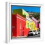 Awesome South Africa Collection Square - Colorful Houses - Cape Town-Philippe Hugonnard-Framed Photographic Print