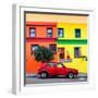 Awesome South Africa Collection Square - Colorful Houses "Red Chico"-Philippe Hugonnard-Framed Photographic Print