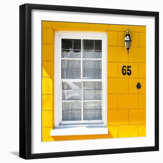 Awesome South Africa Collection Square - Colorful Houses "Sixty Five" II-Philippe Hugonnard-Framed Photographic Print