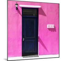 Awesome South Africa Collection Square - Colorful Houses "Sixty Three" Deep Pink-Philippe Hugonnard-Mounted Photographic Print
