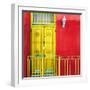Awesome South Africa Collection Square - Colors Gateway Yellow & Red-Philippe Hugonnard-Framed Photographic Print