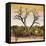 Awesome South Africa Collection Square - Dead Acacia Tree at Sunset-Philippe Hugonnard-Framed Stretched Canvas