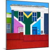 Awesome South Africa Collection Square - House African Colors - Cape Town-Philippe Hugonnard-Mounted Photographic Print