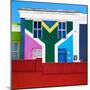 Awesome South Africa Collection Square - House African Colors - Cape Town-Philippe Hugonnard-Mounted Photographic Print