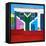 Awesome South Africa Collection Square - House African Colors - Cape Town-Philippe Hugonnard-Framed Stretched Canvas