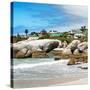 Awesome South Africa Collection Square - Landscape of Boulders Beach - Cape Town-Philippe Hugonnard-Stretched Canvas