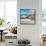 Awesome South Africa Collection Square - Landscape of Boulders Beach - Cape Town-Philippe Hugonnard-Framed Stretched Canvas displayed on a wall