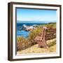 Awesome South Africa Collection Square - Lonely Bench II-Philippe Hugonnard-Framed Photographic Print