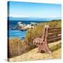 Awesome South Africa Collection Square - Lonely Bench II-Philippe Hugonnard-Stretched Canvas