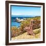 Awesome South Africa Collection Square - Lonely Bench II-Philippe Hugonnard-Framed Photographic Print