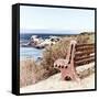 Awesome South Africa Collection Square - Lonely Bench-Philippe Hugonnard-Framed Stretched Canvas