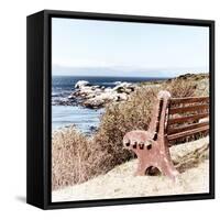 Awesome South Africa Collection Square - Lonely Bench-Philippe Hugonnard-Framed Stretched Canvas