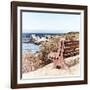 Awesome South Africa Collection Square - Lonely Bench-Philippe Hugonnard-Framed Photographic Print