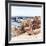 Awesome South Africa Collection Square - Lonely Bench-Philippe Hugonnard-Framed Photographic Print