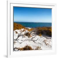 Awesome South Africa Collection Square - Natural Beach II-Philippe Hugonnard-Framed Photographic Print