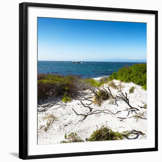 Awesome South Africa Collection Square - Natural Beach-Philippe Hugonnard-Framed Premium Photographic Print