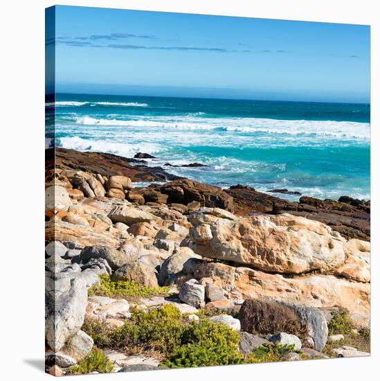 Awesome South Africa Collection Square - Natural Beauty - Cape Town II-Philippe Hugonnard-Stretched Canvas