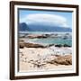 Awesome South Africa Collection Square - Ocean view from Boulders Beach-Philippe Hugonnard-Framed Photographic Print