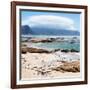 Awesome South Africa Collection Square - Ocean view from Boulders Beach-Philippe Hugonnard-Framed Photographic Print