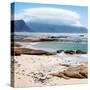 Awesome South Africa Collection Square - Ocean view from Boulders Beach-Philippe Hugonnard-Stretched Canvas