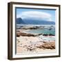 Awesome South Africa Collection Square - Ocean view from Boulders Beach-Philippe Hugonnard-Framed Photographic Print