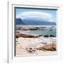 Awesome South Africa Collection Square - Ocean view from Boulders Beach-Philippe Hugonnard-Framed Photographic Print