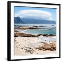 Awesome South Africa Collection Square - Ocean view from Boulders Beach-Philippe Hugonnard-Framed Photographic Print