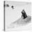 Awesome South Africa Collection Square - Penguin Lovers B&W-Philippe Hugonnard-Stretched Canvas