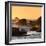 Awesome South Africa Collection Square - Power of the Ocean at Sunset V-Philippe Hugonnard-Framed Photographic Print