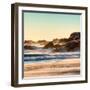 Awesome South Africa Collection Square - Power of the Ocean at Sunset-Philippe Hugonnard-Framed Photographic Print