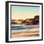Awesome South Africa Collection Square - Power of the Ocean at Sunset-Philippe Hugonnard-Framed Photographic Print