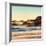 Awesome South Africa Collection Square - Power of the Ocean at Sunset-Philippe Hugonnard-Framed Photographic Print