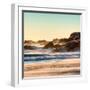 Awesome South Africa Collection Square - Power of the Ocean at Sunset-Philippe Hugonnard-Framed Photographic Print