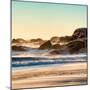 Awesome South Africa Collection Square - Power of the Ocean at Sunset-Philippe Hugonnard-Mounted Photographic Print