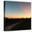 Awesome South Africa Collection Square - Road in the African Savannah at Sunset-Philippe Hugonnard-Stretched Canvas