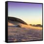 Awesome South Africa Collection Square - Sand Dune at Sunset II-Philippe Hugonnard-Framed Stretched Canvas
