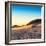 Awesome South Africa Collection Square - Sand Dune at Sunset-Philippe Hugonnard-Framed Photographic Print