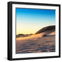 Awesome South Africa Collection Square - Sand Dune at Sunset-Philippe Hugonnard-Framed Photographic Print