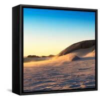 Awesome South Africa Collection Square - Sand Dune at Sunset-Philippe Hugonnard-Framed Stretched Canvas