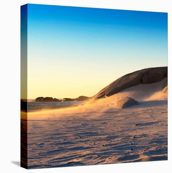 Awesome South Africa Collection Square - Sand Dune at Sunset-Philippe Hugonnard-Stretched Canvas