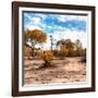 Awesome South Africa Collection Square - Savanna Landscape in Fall Colors-Philippe Hugonnard-Framed Photographic Print