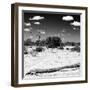 Awesome South Africa Collection Square - Savannah Landscape II B&W-Philippe Hugonnard-Framed Photographic Print