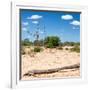 Awesome South Africa Collection Square - Savannah Landscape II-Philippe Hugonnard-Framed Photographic Print