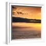 Awesome South Africa Collection Square - Sea Tranquility at Sunset II-Philippe Hugonnard-Framed Photographic Print