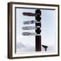 Awesome South Africa Collection Square - Sign Post - Cape of Good Hope II-Philippe Hugonnard-Framed Photographic Print