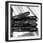 Awesome South Africa Collection Square - Sign Post Cape Town B&W-Philippe Hugonnard-Framed Photographic Print