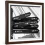 Awesome South Africa Collection Square - Sign Post Cape Town B&W-Philippe Hugonnard-Framed Photographic Print